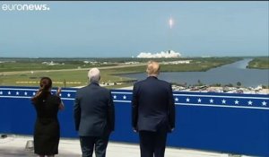 La fusée SpaceX a décollé avec deux astronautes à bord