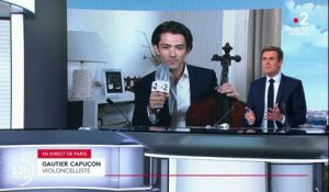 Le violoncelliste Gautier Capuçon initie avec d'autres musiciens cet été une "tournée solitaire mais solidaire" en France