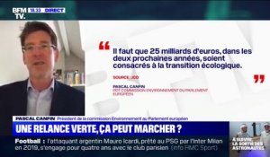 Pascal Canfin à propos d'une relance verte: "Il faut que le président de la République exprime un projet aux Français"