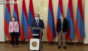 Le Premier ministre arménien infecté par le covid-19