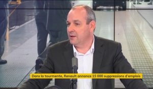 Renault : "On a le sentiment que c'est une logique de coûts et pas une stratégie industrielle qui se développe", dénonce Laurent Berger