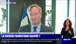 Jean-Baptiste Lemoyne assure que le gouvernement accompagnera les professionnels du tourisme "jusqu'à la fin de l'année"