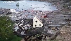 Norvège : huit maisons vides emportées par des coulées de boue