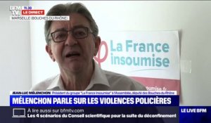 Jean-Luc Mélenchon: "S'ils ne sont pas capables de faire le travail de policier en tournant le dos au racisme et au sexisme, qu'ils s'en aillent"