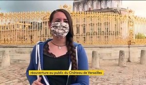 Réouverture du château de Versailles sans ses touristes étrangers