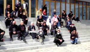 Manifestation à Namur : les artistes et techniciens namurois se sentent oubliés par les politiques.....