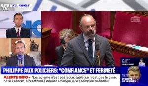 Édouard Philippe : "La police nationale, la gendarmerie ne sont pas racistes"f