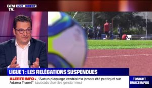 Selon Didier Quillot, "les clubs d'Amiens et Toulouse ne peuvent pas dire ce soir qu'ils sont maintenus en Ligue 1"