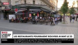 Ile-de-France : Les restaurants pourraient rouvrir avant le 22 juin