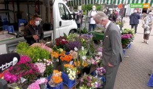 L'Avenir - Visite du roi Philippe au marché de Wavre