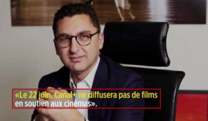 « Le 22 juin, Canal+ ne diffusera pas de films en soutien aux cinémas »