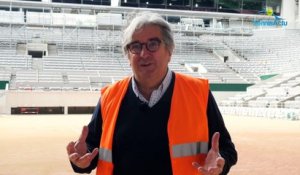 Roland-Garros - Jean-François Vilotte le Directeur général de la FFT : "Roland-Garros sera prêt au 15 août... !"
