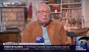 Coronavirus: pour Jean-Marie Le Pen, "il y a eu quelques faiblesses regrettables" dans la gestion de la crise par Macron
