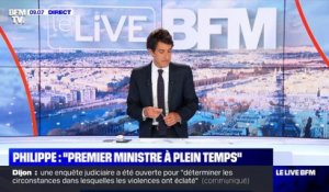 Philippe: "Premier ministre à plein temps" - 16/06