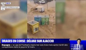 Un orage stationnaire responsable du déluge et des impressionnantes inondations à Ajaccio