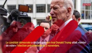 Biden craint que Trump ne tente de « voler » l'élection présidentielle