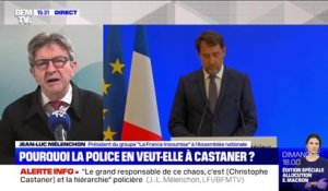 Jean-Luc Mélenchon: "Le ministre n'a rien fait quand il est devenu évident que l'IGPN était devenur une machine à blanchir"