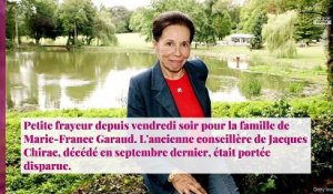 Marie-France Garaud portée disparue, l'ancienne conseillère de Jacques Chirac a été retrouvée