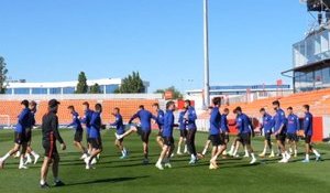 Atlético - Dernier entraînement avant le déplacement à Bilbao