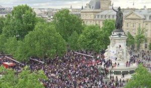 Paris: la manifestation n'a pas été déclarée préalablement en préfecture (source policière à BFMTV)