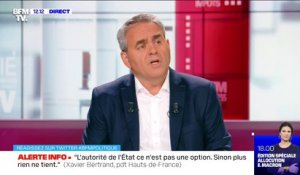Xavier Bertrand: "Christophe Castaner ne restera pas, comme Nicole Belloubet"