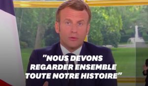 Macron promet que "la République n'effacera aucun nom de son histoire"