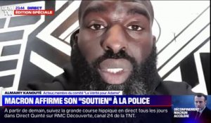 Almamy Kanouté: "Emmanuel Macron n'a pas tenté de rassurer les familles de victimes de violences policières"