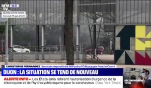 Selon le secrétaire régional Unité SGP Police, "150 à 200 individus" sont présents dans le quartier des Grésilles à Dijon