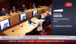 Audition de Mme Vestager, vice-présidente de la Commission européenne  - Les matins du Sénat (17/06/2020)