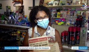 Presse : le journal "France-Antilles" de retour dans les kiosques
