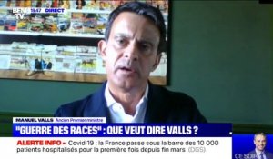 Pour Manuel Valls, "l'idée de déboulonner des statues" est "une vision totalitaire"