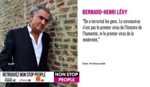ONPC : Bernard-Henri Lévy serre des mains et dénonce une "épidémie de la peur"