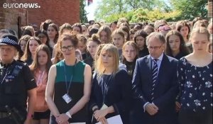 À Reading, l'hommage aux victimes de l'attaque au couteau