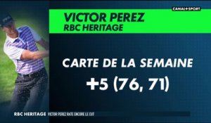RBC Heritage - Victor Perez rate encore le cut