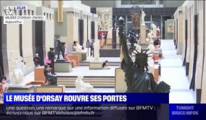 Après trois mois de fermeture, le musée d'Orsay a rouvert ses portes