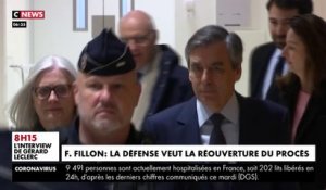 F.Fillon : la défense veut la réouverture du procès