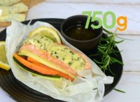 Recette de papillote de saumon à la Fourme d'Ambert - 750g