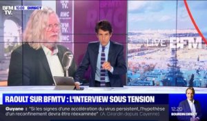 Raoult sur BFMTV: l'interview sous tension (3) - 25/06