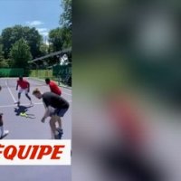 Le drôle de jeu de Gaël Monfils - Tennis - WTF