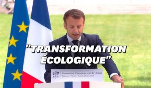 Convention Climat: retrouvez l'intégralité du discours d'Emmanuel Macron