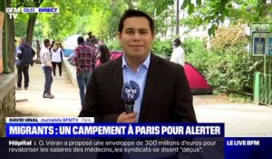 Migrants: un campement à Paris pour alerter - 30/06