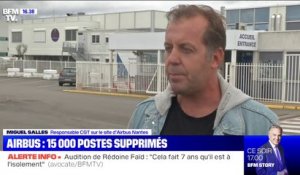 5000 postes supprimés en France chez Airbus: les syndicats redoutent des licenciements contraints
