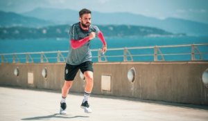 Cesc Fabregas training in Monaco