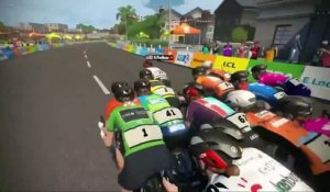 Tour de France virtuel - Le résumé de la 3e étape du Tour de France virtuel