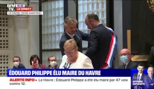 Édouard Philippe a été élu maire du Havre par 47 voix contre 12