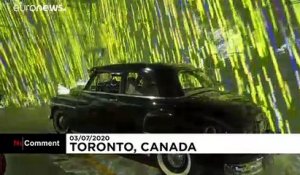 Van Gogh façon drive-in : le concept fait recette à Toronto