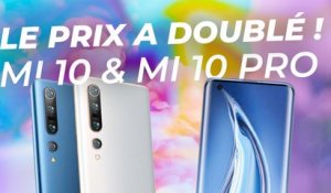 Xiaomi Mi 10 et Mi 10 Pro:  le PRIX a BEAUCOUP AUGMENTÉ !