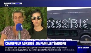 "Son cerveau ne fonctionne plus du tout", Véronique Monguillot, femme du chauffeur de bus agressé à Bayonne, témoigne