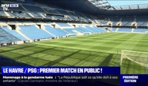 Le match entre Le Havre et le PSG dimanche sera le premier avec du public depuis la fin du confinement
