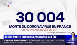 La France a franchi la barre des 30.000 morts du Covid-19